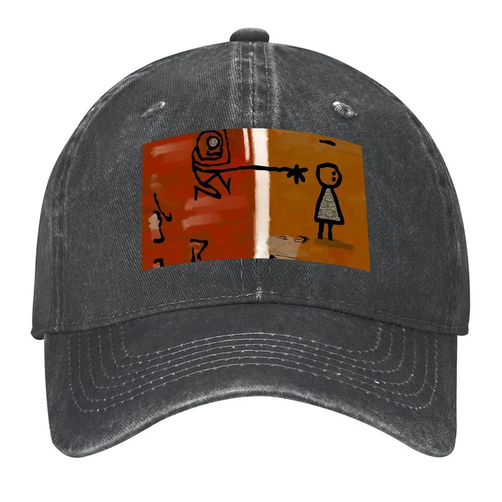 

It’s Always Sunny Painting Baseball Cap Trucker Cap Funny hats black custom Hat Women Men's