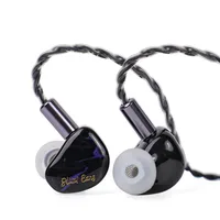 Linsoul Kiwi Ears Cadenza IEM Auriculares Controlador dinámico de berilio de 10 mm Cable de cobre trenzado de 4 núcleos con terminación de un solo extremo