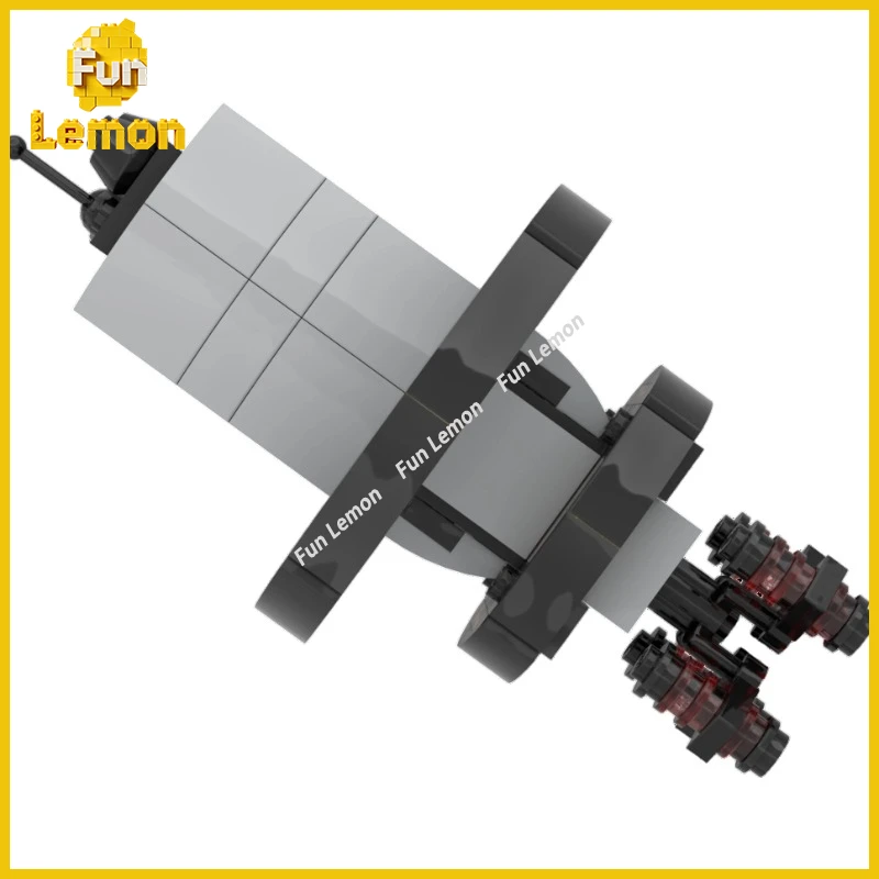 Interstellar Voyage Diorama Building Blocks Bob Probe Planet Probe Scene DIY MOC Bricks Kit For Showcase