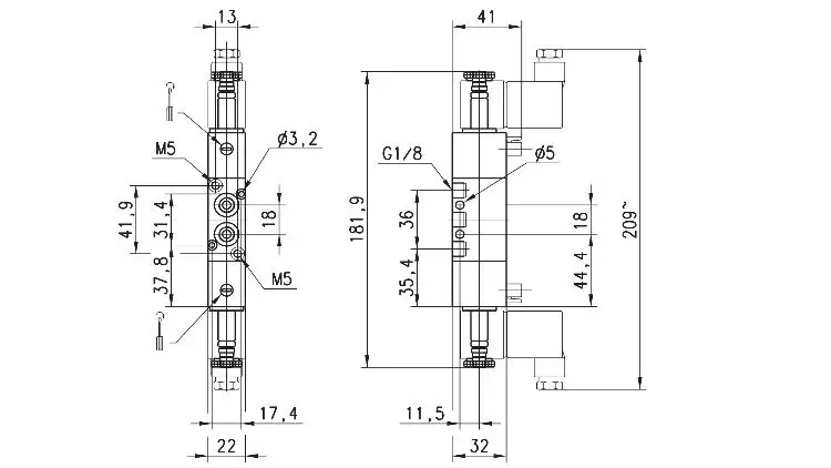 CAMOZZI Kangmaosheng Solenoid Valve 398D 015 02bj