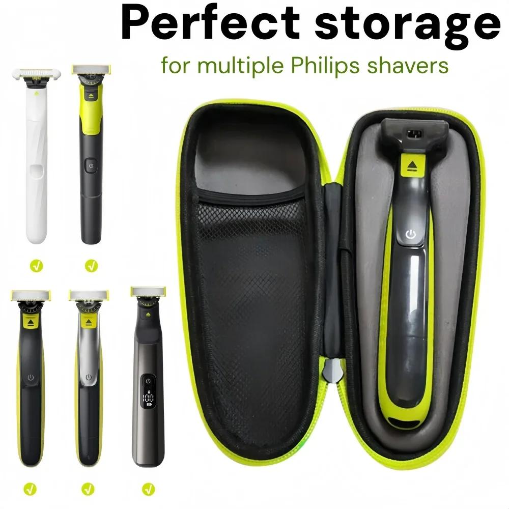 Travel Shaver Storage Case For Philips Portable Shockproof Electric Shaver Storage Box Eva Hard Shell Razor Organizer Bags