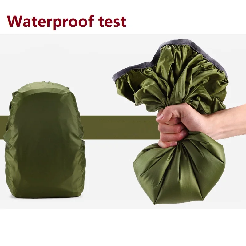 Rain Cover Backpack 35L 40L 50L 60L Waterproof Bag Camo Tactical Outdoor Camping Hiking Climbing Dust Raincover Rucksack Cover