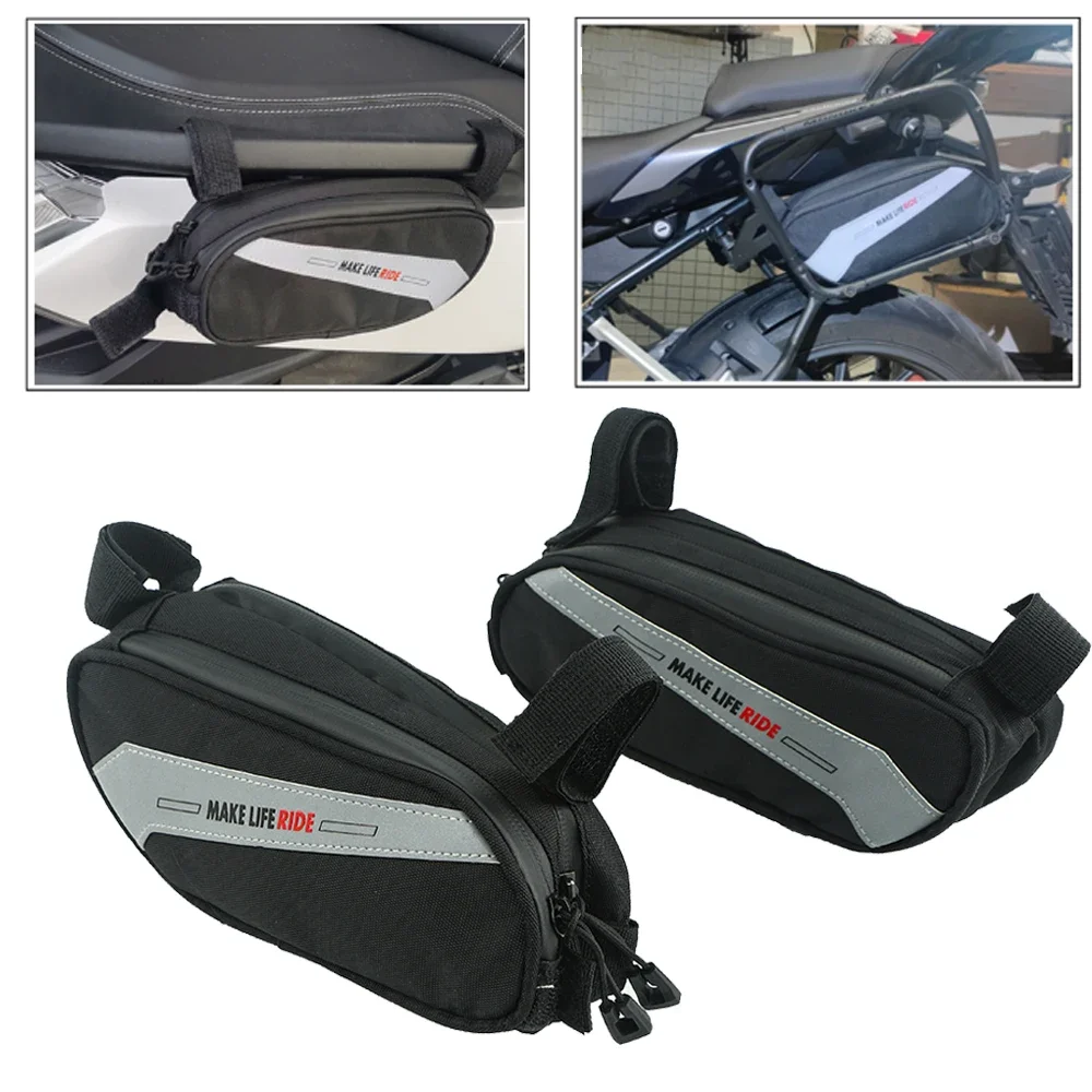 ل النمر 800 XCx XRX 1200 ل النمر 1200XRX 1200XR 1200XRT دراجة نارية Werkzeugtasche السرج الخلفي الجانب الأيسر الأيمن أداة