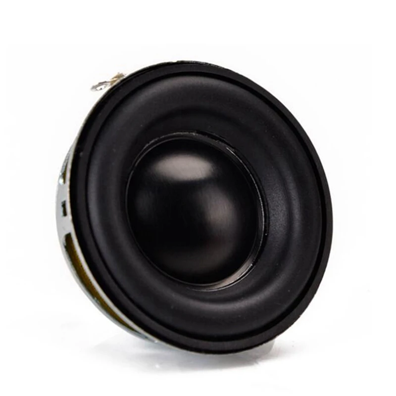 4Pcs 40MM Mini Audio Portable Speakers 16 Core 4 Ohm 5W Full Range Speaker Rubber Side Ndfeb Magnetic Speaker