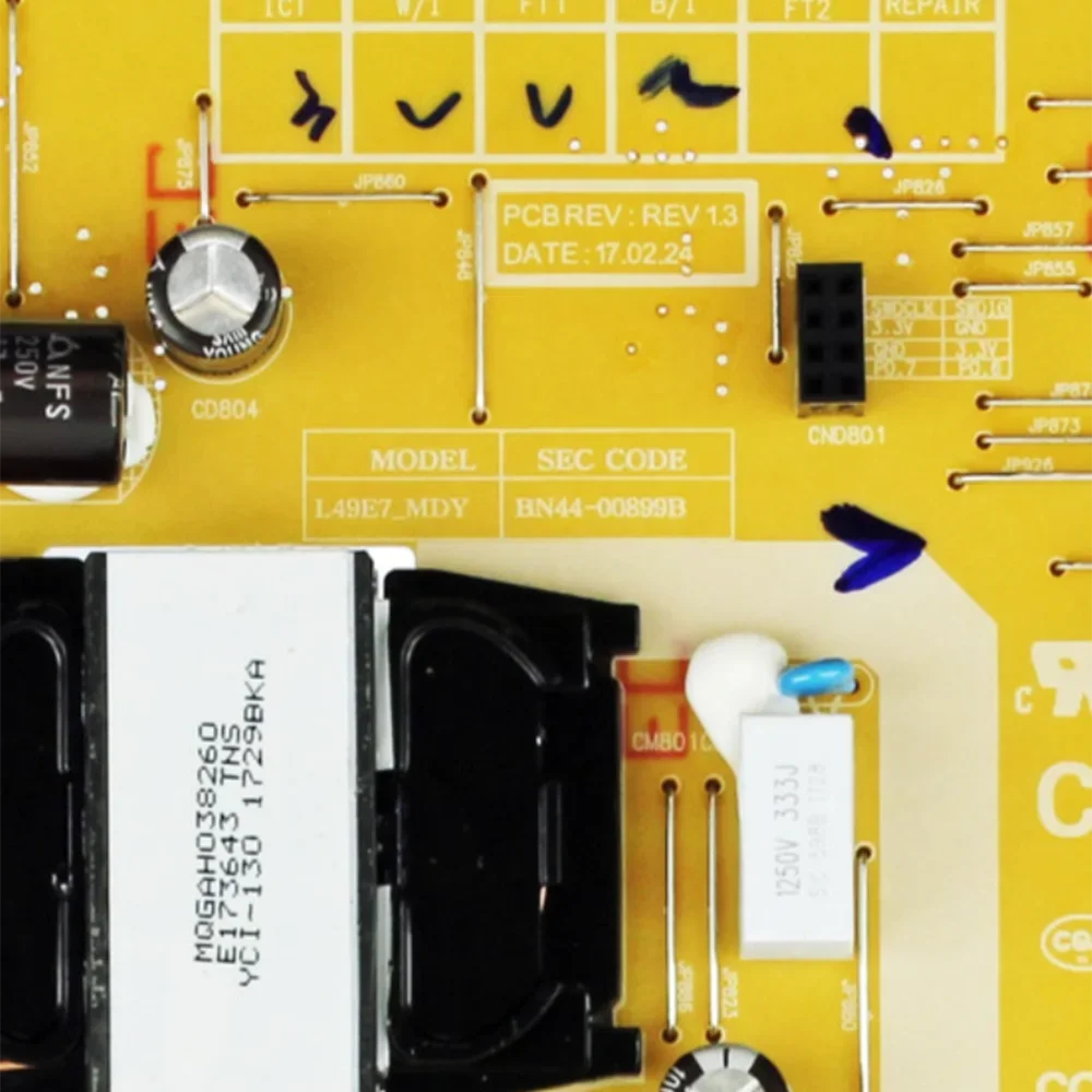 لوحة إمداد طاقة مناسبة لأجهزة LCD TVs ، l49e7-mdy ، QN55Q75FMF QN55Q7FAMF qn55q7fmf QN55Q7FVMF ، قطع غيار عالية الجودة
