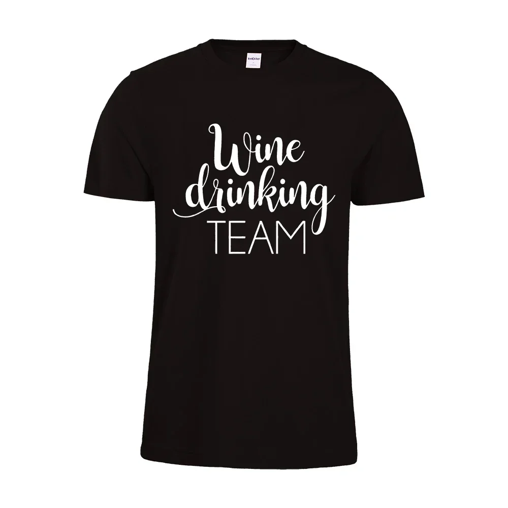 Wine Shirt for Women Wine Drinking Team Shirt Drinking Squad Team Shirt Funny Wine T-Shirt 2024 Cotton Tops t shirts y2k top