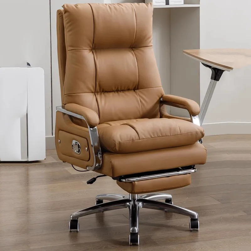 

Leather Ergonomic Office Chair Gaming Computer Recliner Office Chair Conference Executive Silla De Escritorio Modern Furniture