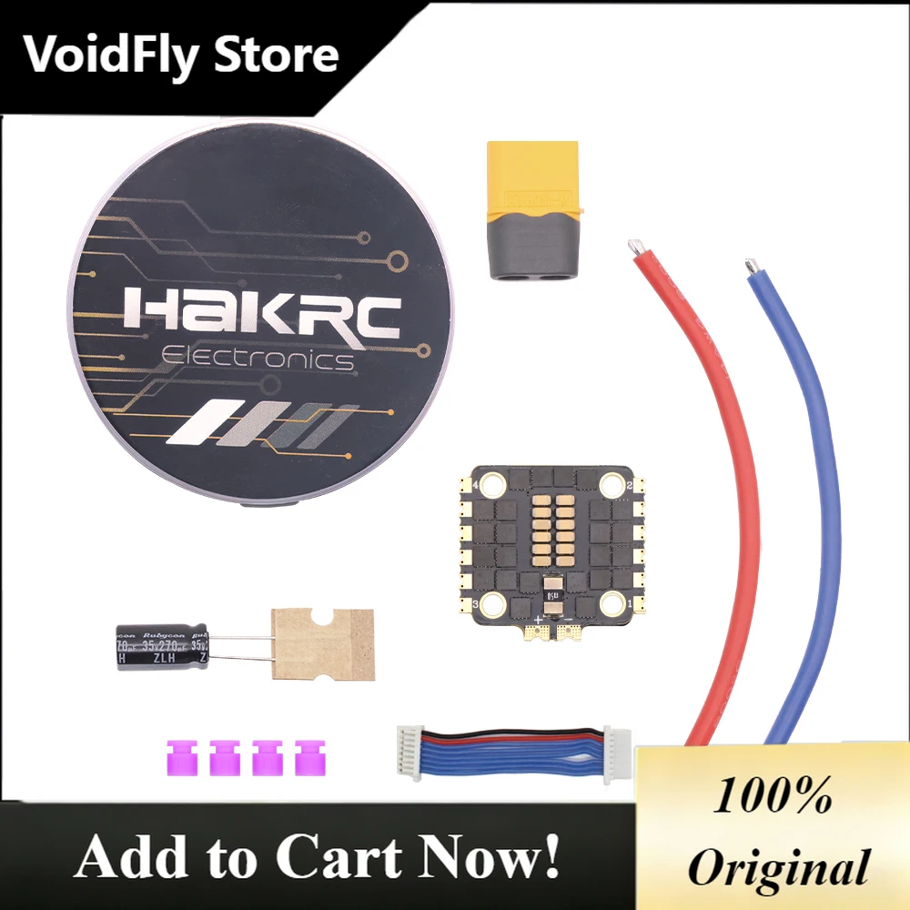 VoidFlyFPV ESC BLHeli-32 40A 4-In-1 20x20mm 2S-6S DShot600 For RC Drone Racing Freestyle FPV Quadcopter Electronic Speed Con