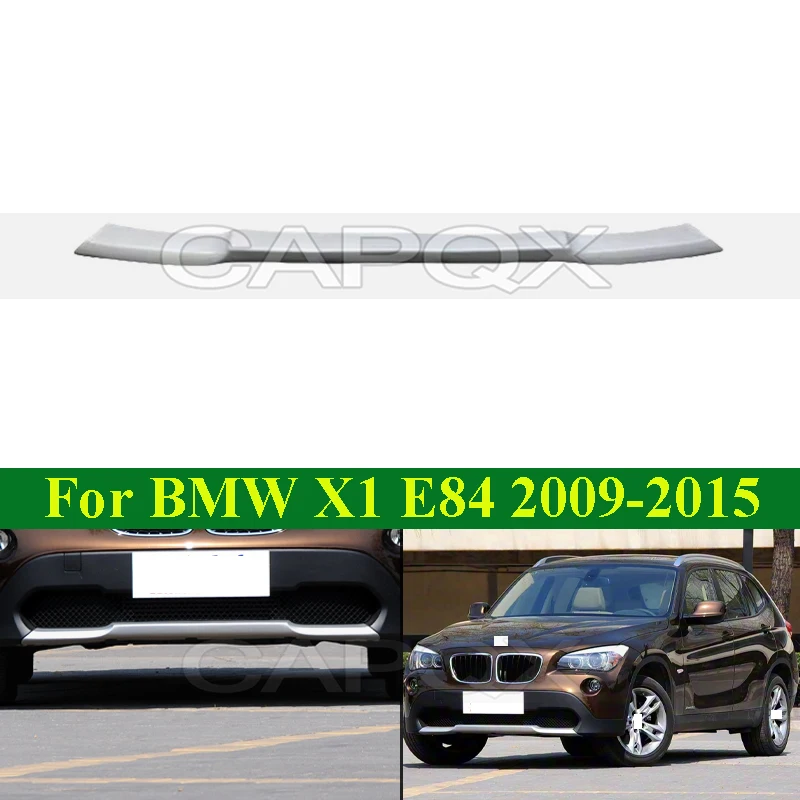

Защитный дефлектор нижней части переднего бампера CAPQX для BMW X1 E84 2009-2015, нижний спойлер, нижний диффузор, накладка на бампер