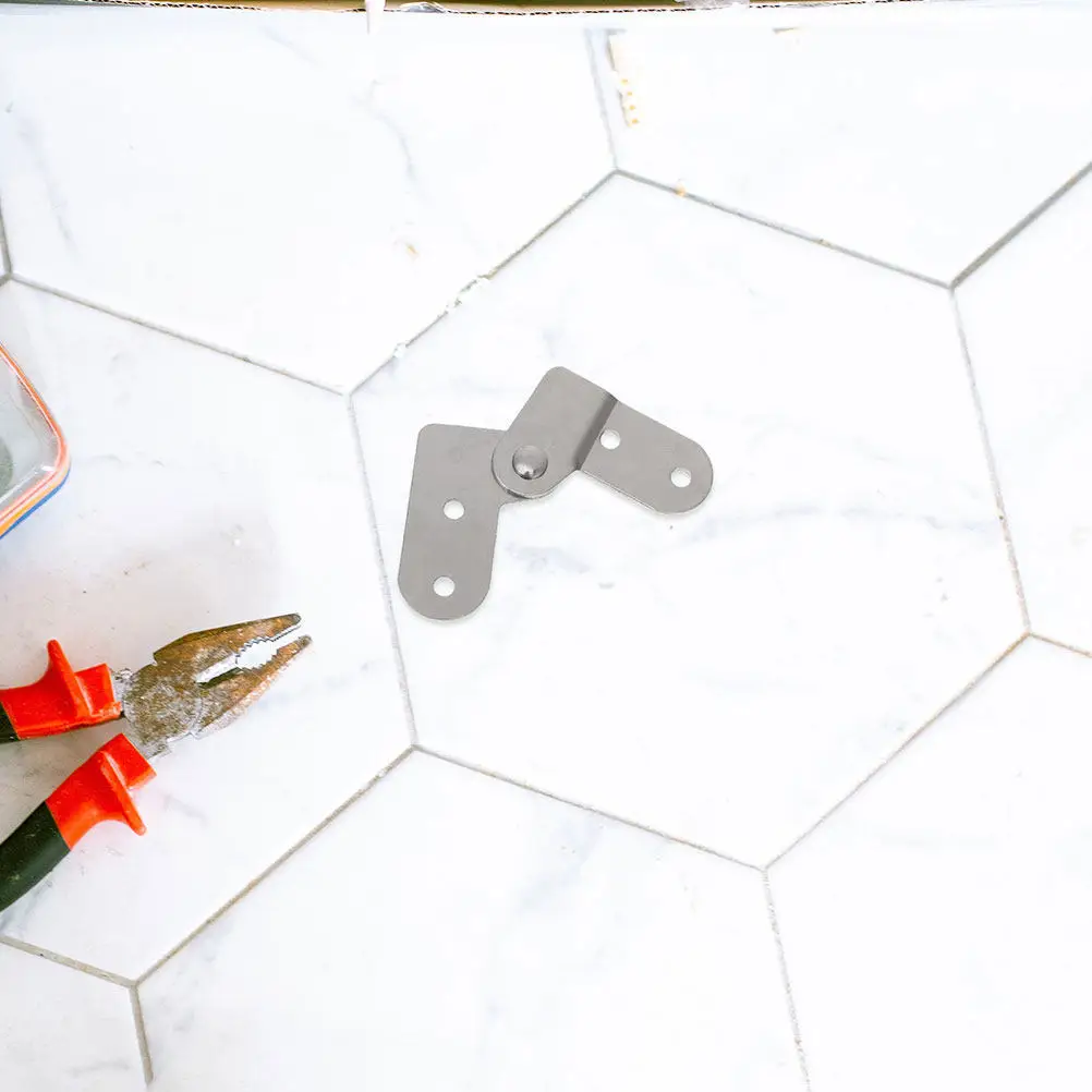 Iron Folding Table Hinge Chicken Mouth Design Foldable Table Hardware Replacement Attic Ladder Spreader Hinge Folding Loft