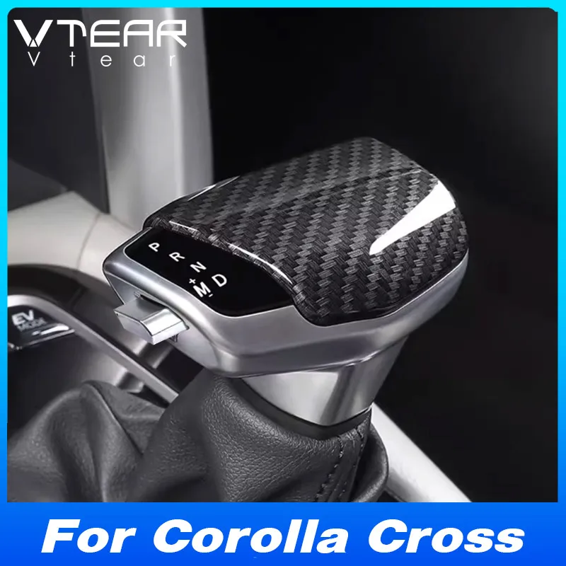 

For Toyota Corolla Cross XG10 2021-2025 Gear Shift Knob Head decoration Cover Interior Car Modification Product Accessories