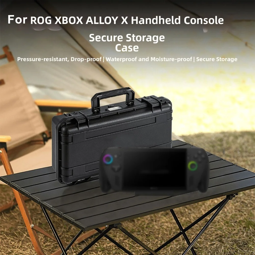 Game Console Storage Bag 38*21*13CM For ROG For XBOX-ALLY X Handheld Game Console Portable Protective Box Replace Accessories