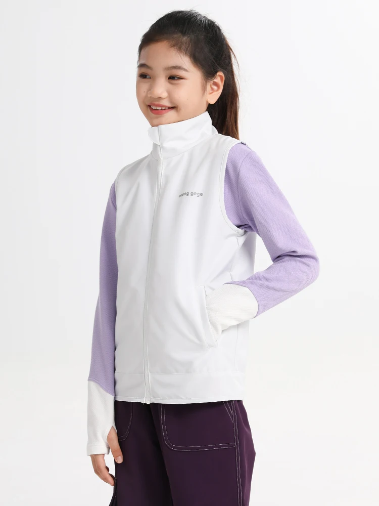 Girlvestkids inflatable sports topswaterproof windproof kids vest