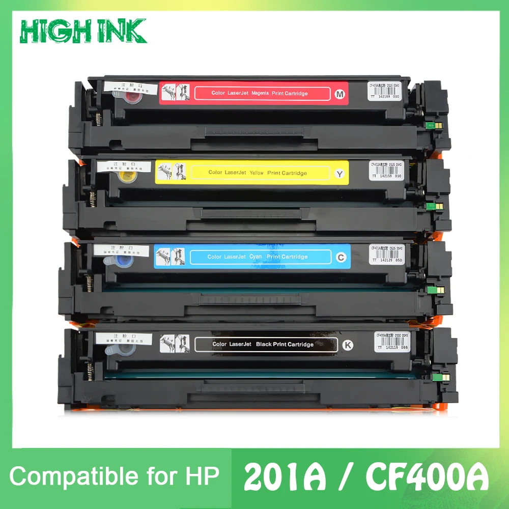 CF400A CF401A 402 403A 201A Compatible Color Toner Cartridge For HP Color LaserJet Pro M252dn M252n MFP M277dw M277n M274n