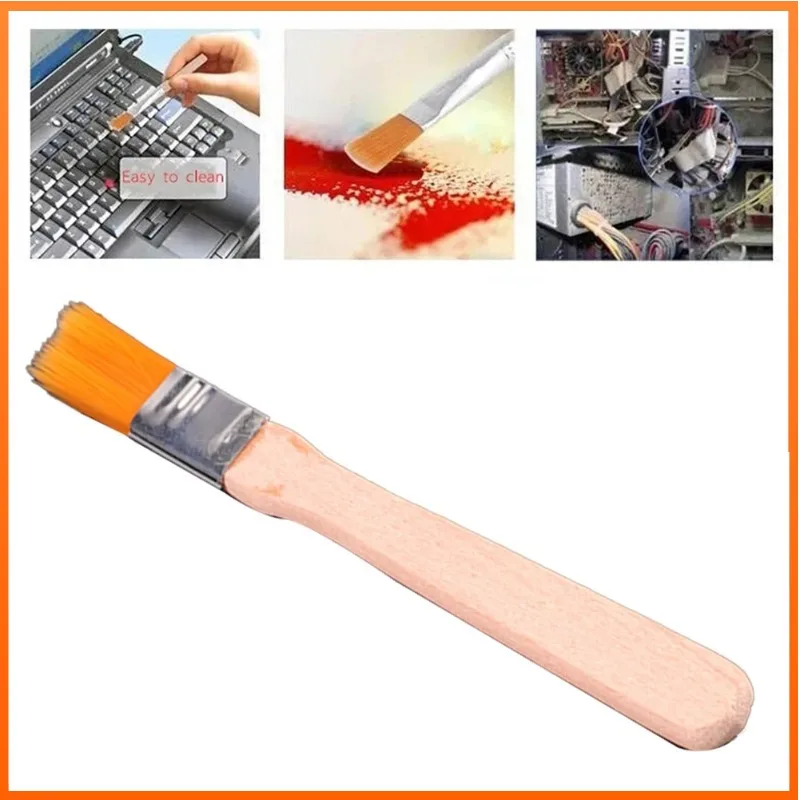 

30pcs/set Cleaning Brush Dust Removal With Wooden Handle For Paint Drawing Tools Cleaning Brush Set Wooden Handle Paint Tool Set