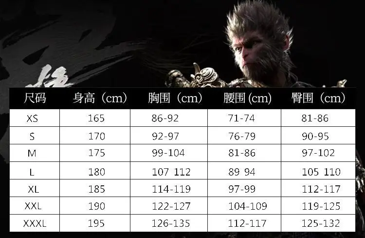 Black Myth Wukong Golden Armor Set Great Sage Remnant Same Style Cosplay Costume Handmade Halloween Costumes