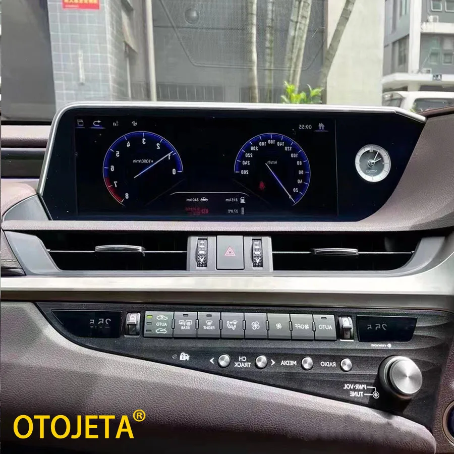 

12.3" Qualcomm 665 RHD Android Car Radio Screen For Lexus ES ES350H ES250 ES350 ES300H 2018-2022 Stereo GPS Carplay Navigation