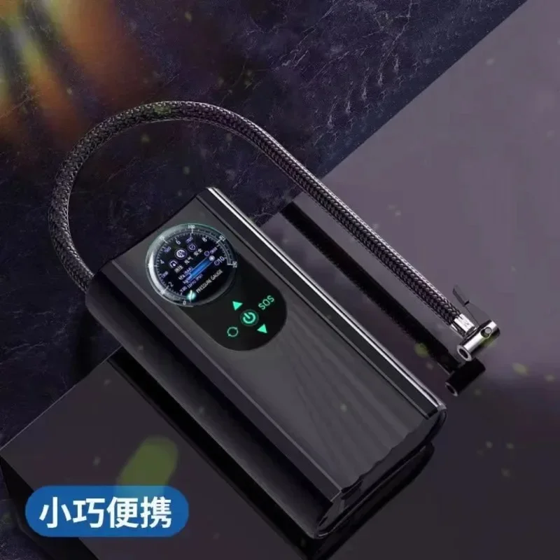 

Pkx For Motorbike Auto Bicycle Handheld Air Pump Quick Inflating Electric Air Compressor 12V High Precision Motorcycle Tyre Inf