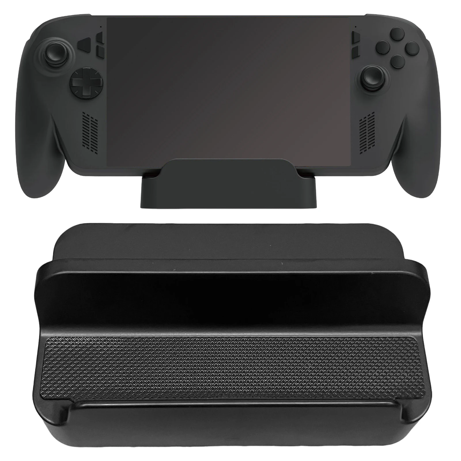 

Desktop Handheld Game Console Holder with Anti-Slip Silicone Pad Portable Base Holder for ROG Xbox Ally/X Handheld Accessories