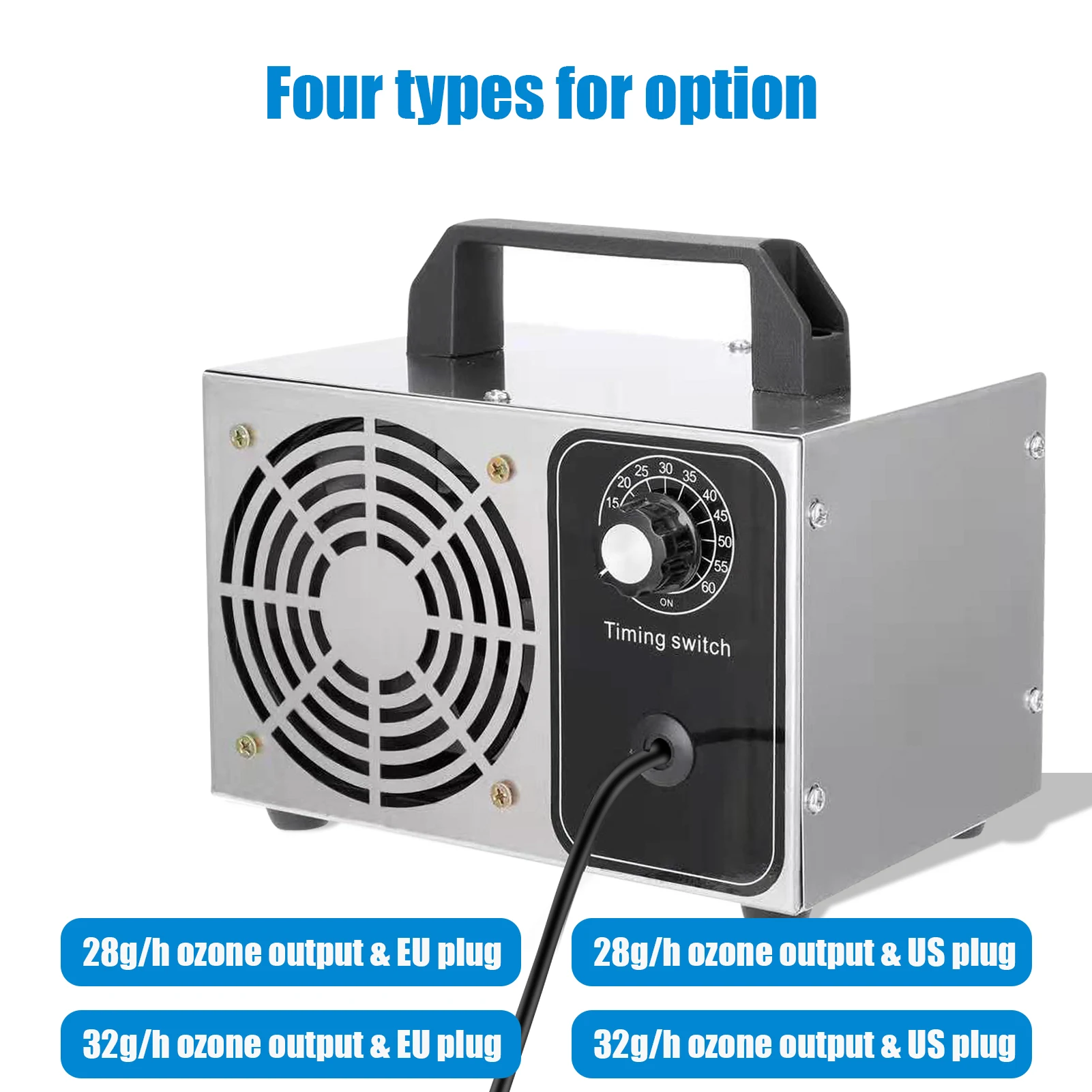 

Генератор озона 32 г/ч, устройство озона O3, очиститель воздуха, дезодоратор для дома, кухни, офиса, автомобиля, 28 г/ч, 110 В, 220 В