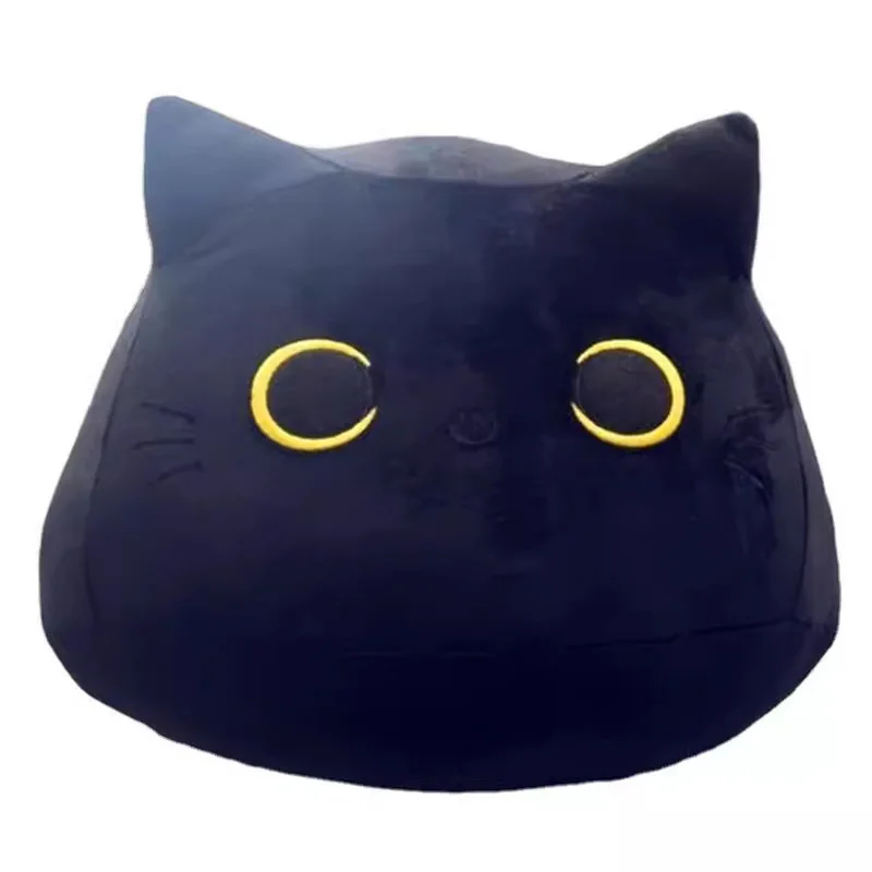 Soft Black Cat Creative Plush Toys Children'S Day Mengmeng Cute Cat Super Cute Pillow Bed Room Decoration Children Girl Holiday