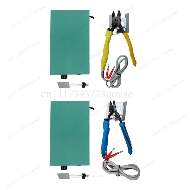 HT200/HT180 Electric Heat Scissors Thermal Cutter Hot Nipper Side Cutter Pliers With Power Supply Handicraft Cutting Tool
