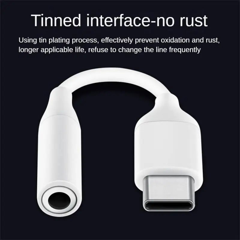 USB C To 3 5 MM Jack Aux Adapter Type-C 3 5 Jack Audio Cable Earphone Accessories For P30 Mi 10 9 Es