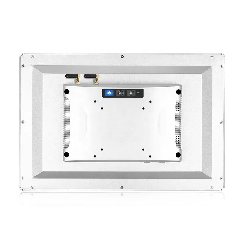 MS15.6 Inch Intel J1900 Quad Core Dual Fanless Desktop X86 Industrial Pc All in One Touch Screen dengan I5