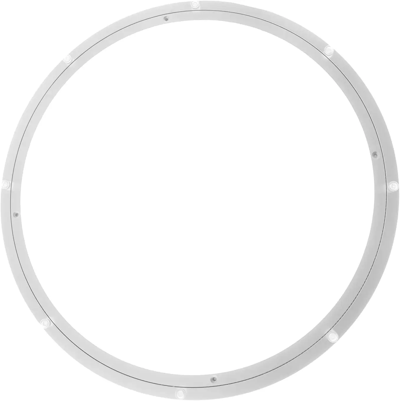 

Aluminum Heavy Duty Lazy Susan Rotating Turntable Bearing Swivel Plate Hardware For Dining-Table (24 Inch (12Mm))