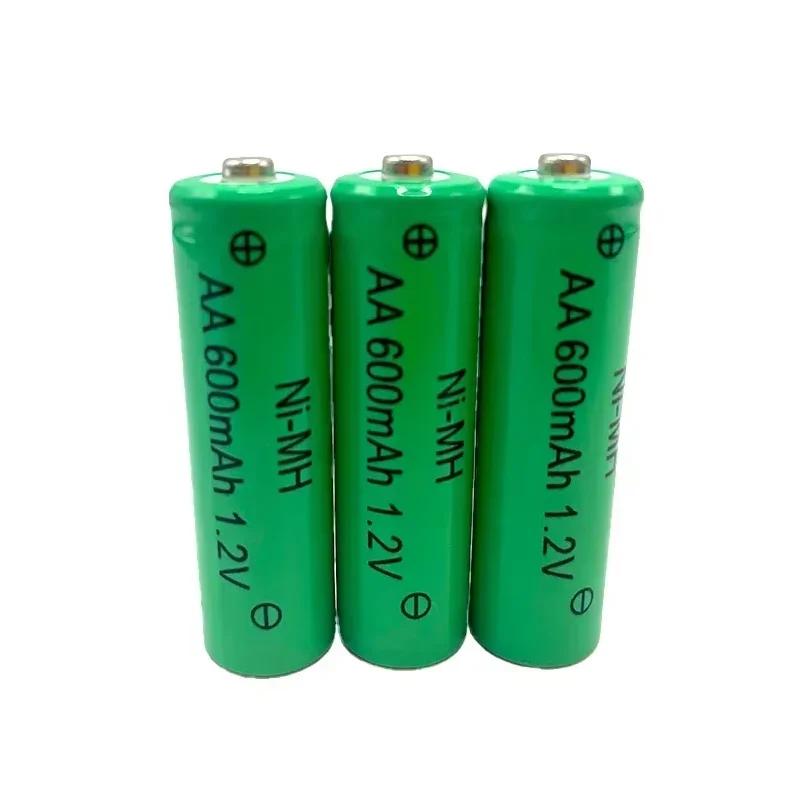 AA Rechargeable Battery 600mAh 1.2V NI-MH for Microphone Camera Remote Control MP3/MP4 Player Electric Shaver Flashlight