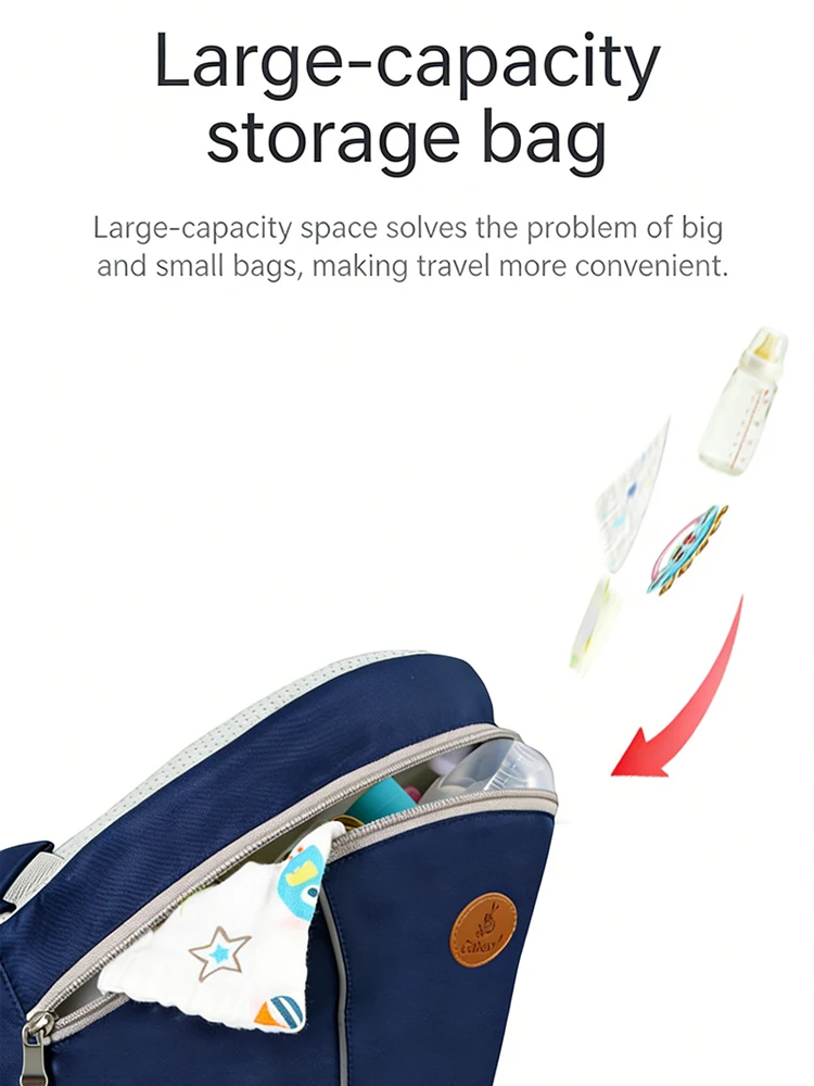 New Ergonomic Baby Carrier Portable Infant Kid Hip Seat Waist Stool Sling Front Facing Kangaroo Baby Wrap Carrier for Baby Gear view 4