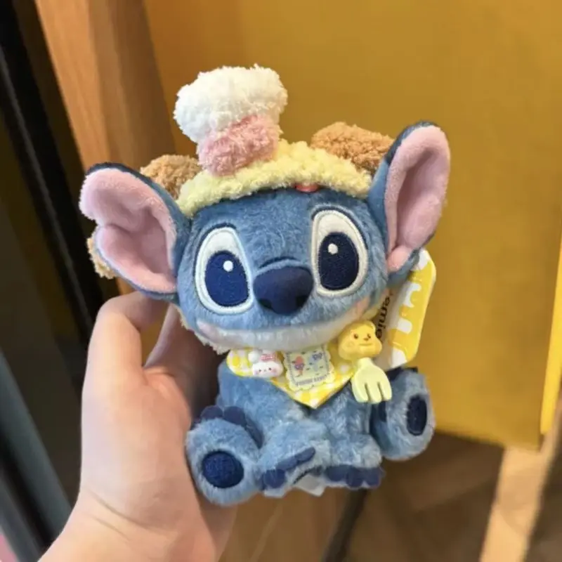 Stitch พวงกุญแจหลายสไตล์ของเล่นตุ๊กตาจี้ตุ๊กตากระเป๋าเป้สะพายหลังจี้ตกแต่งตุ๊กตา Plush เด็กของขวัญวันเกิดฮาโลวีน