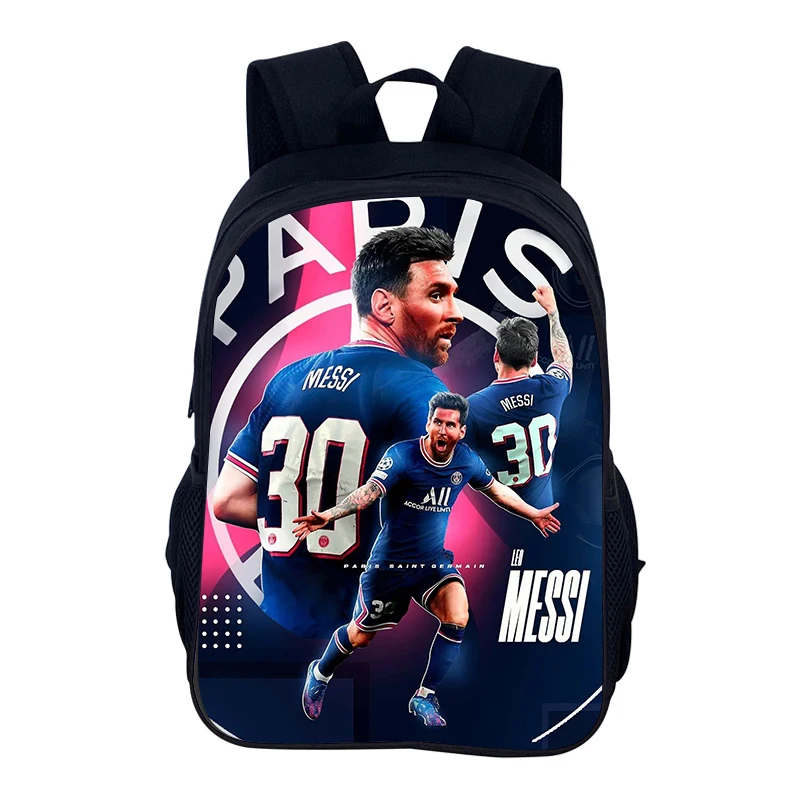 ฟุตบอลกีฬากระเป๋าเป้สะพายหลัง M-Messis กระเป๋านักเรียนชายและหญิงกีฬา Rucksack Star Player กระเป๋าเป้สะพายหลังโรงเรียนกระเป๋าหนังสือสําหรับของขวัญที่ดีที่สุด