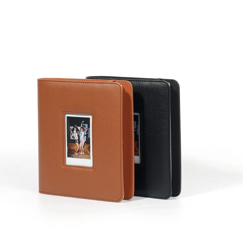Solid Color 3-Inch 288 Hollow For Fujifilm Instax Mini Film Album Mini Truck Photo Large Capacity Card Binder Four Grid