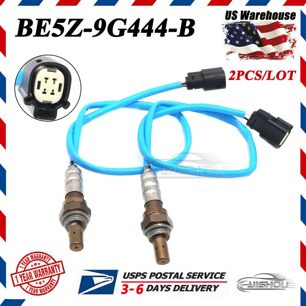 

2PCS 234-4490 BE5Z-9G444-B NEW Downstream Air Fuel Ratio Lambda O2 Oxygen Sensor For Ford Escape Explorer F-150 Taurus Transit