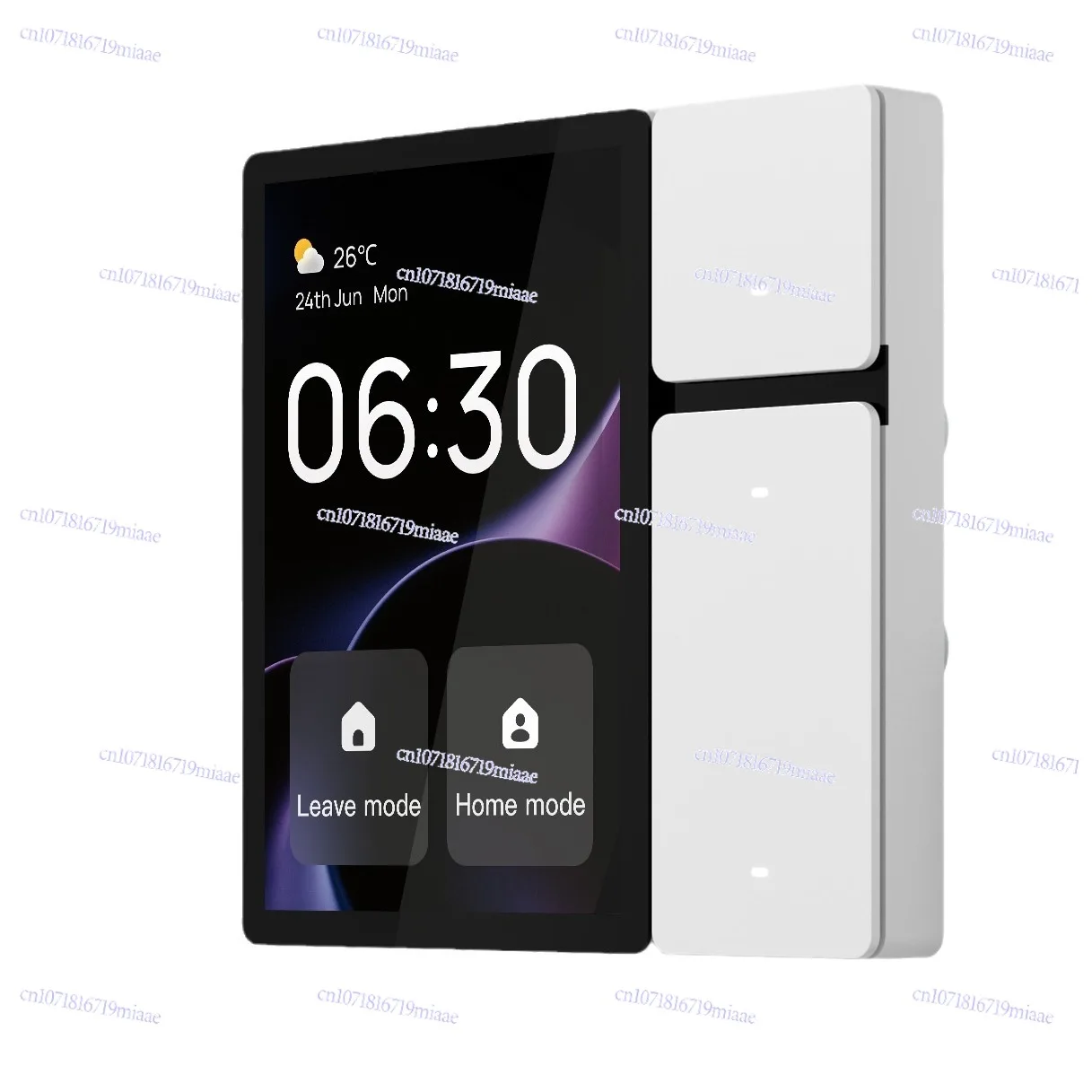 

Entry-level Graffiti Smart Switch Mini Smart Central Control Screen GFF Architecture 3.5-inch Infrared Remote Control 3-way