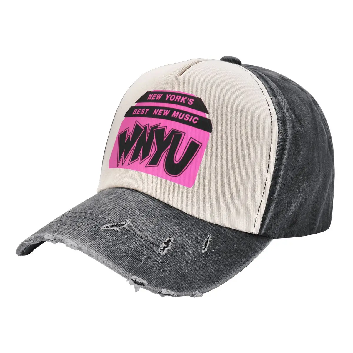 

WNYU 90s Logo Baseball Cap Golf Hat Horse Hat Fishing cap For Man Women's