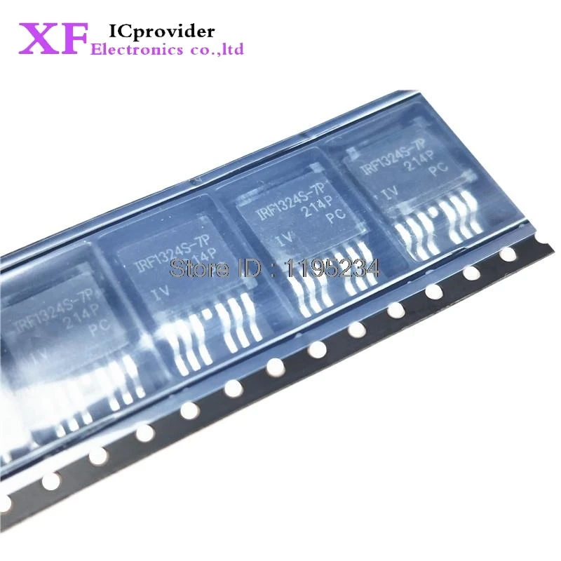 10PCS 50PCS IRF1324S-7PTRPBF IRF1324S-7P IRF1324S F1324S-7P AUIRF1324S-7P AUF1324S-7P IRF1324 D2PAK Best quality