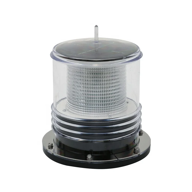 Waterproof Plastic Outdoor Marine Emergency Solar LED signal Light CXH15