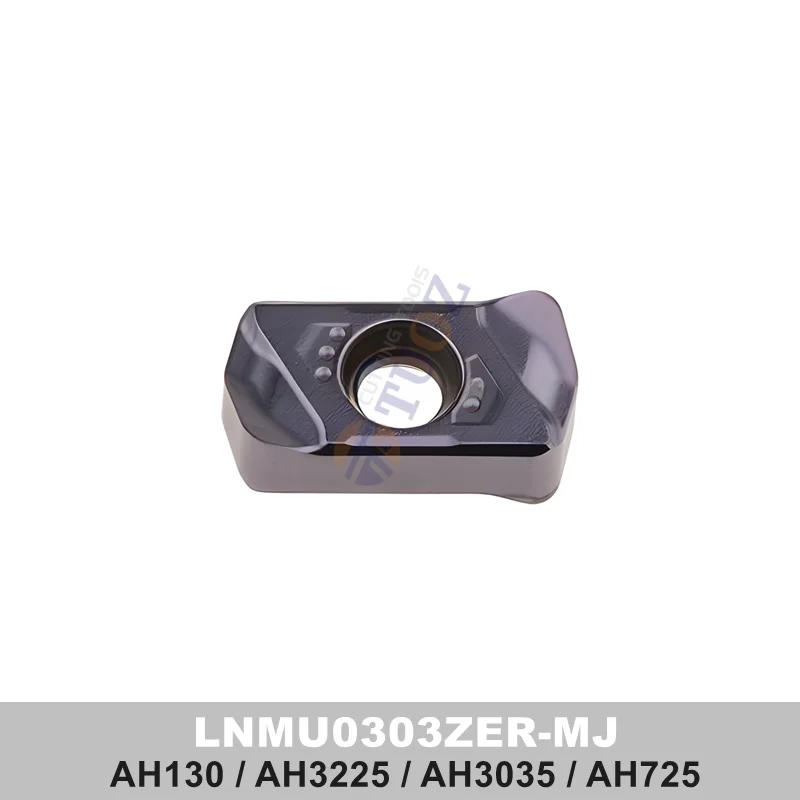 

100% оригинал LNMU0303ZER-MJ AH130 AH3035 AH725 AH3225 твердосплавная двухсторонняя режущая пластина с быстрой подачей режущий инструмент LNMU 0303