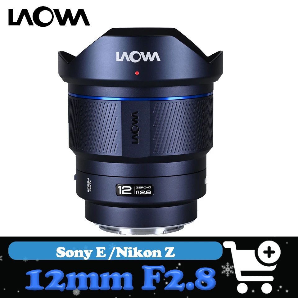 

Объектив Laowa AF 12mm F2.8 Full Frame с автофокусом, сверхширокоугольный, с большой апертурой, фикс-объектив для пейзажной съемки, для Sony A7III, Nikon Z50