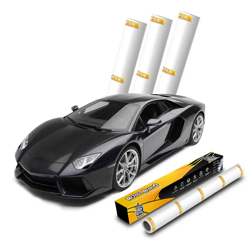 Premium ppf필름 ppf protection film tpu tph transparent Car film With 3 Layers Automotive Paint Protection Film 1.52*15M