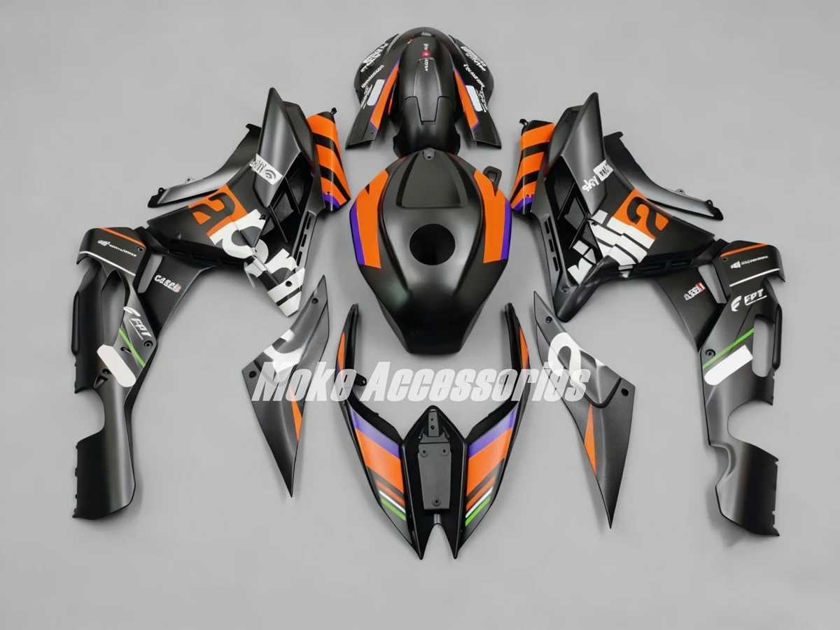 Fairings Kit Fit For RSV4 1100 2022 2023 2024 Bodywork Set ABS Injection Orange Black White