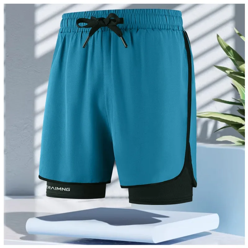 Summer Men's Quick Dry Multi Color Fitness Sports Leisure Shorts 2026 Comfortable Breathable Thin Loose Outdoor Clothing