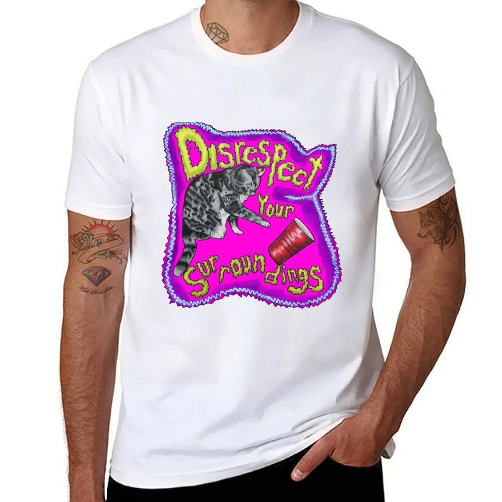 

Disrespect Your Surroundings T-Shirt t shirt man plain t shirt for man T-Shirt