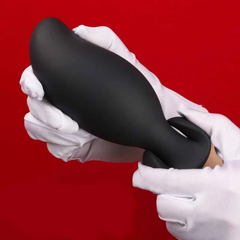 2023 Mango Anal Plug Wearable Buttplug Dildo Brinquedos Sexuais para Mulheres/Homens Masturbadores Brinquedos Anal Preto Plug Anal Grande Adultos Loja Toy