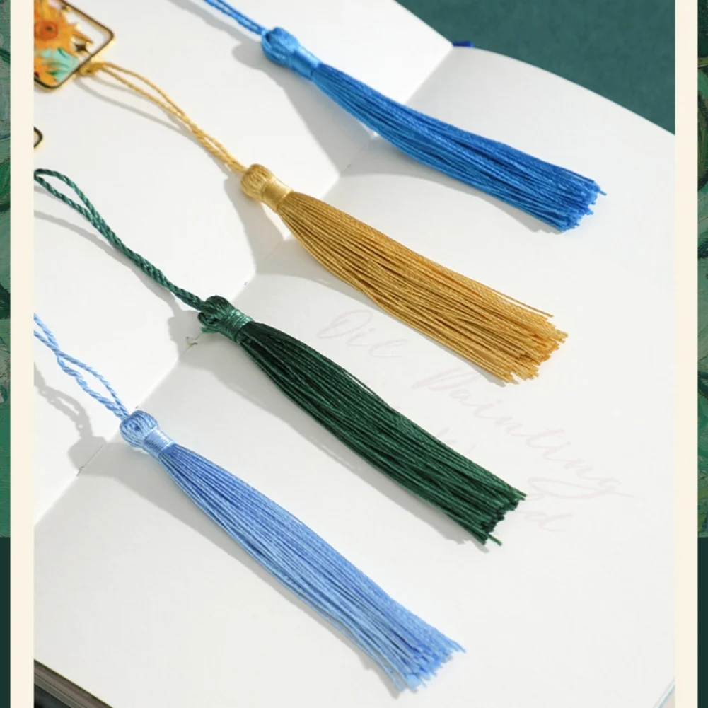 Signets creux de style chinois avec glands, signets de marque-pages, cadeaux pour femmes, hommes, enfants, étudiants, enseignants