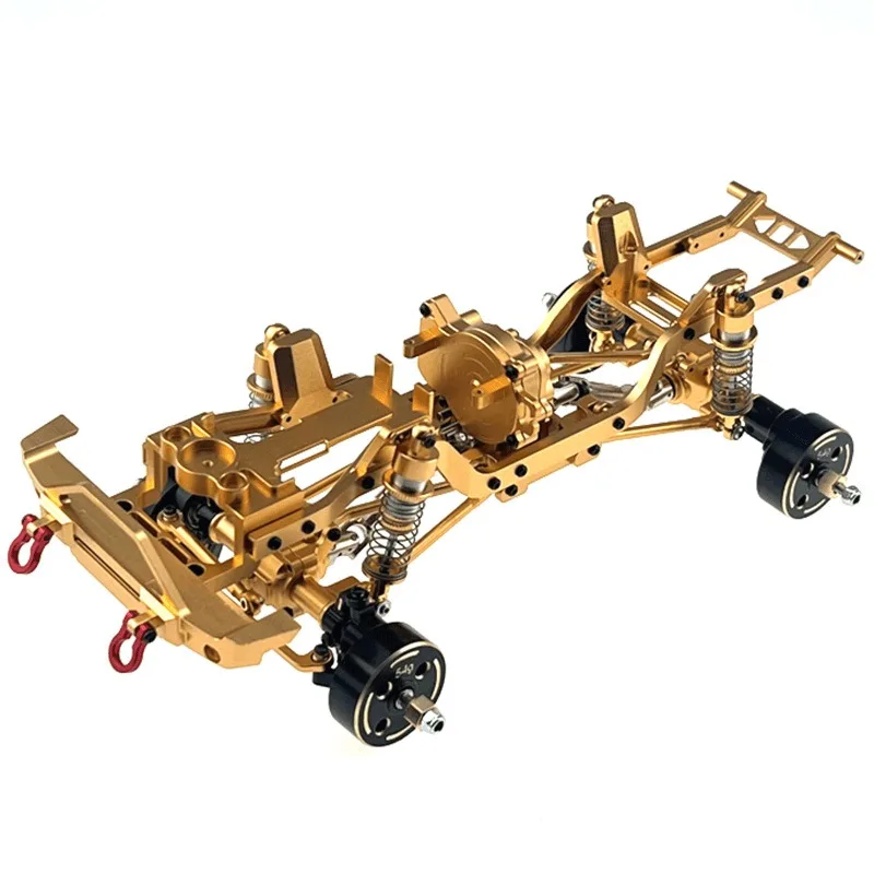 Fit for MJX 1/18 H18P RC car all metal frame, supports DIY,  car set can be directly transplanted and installed