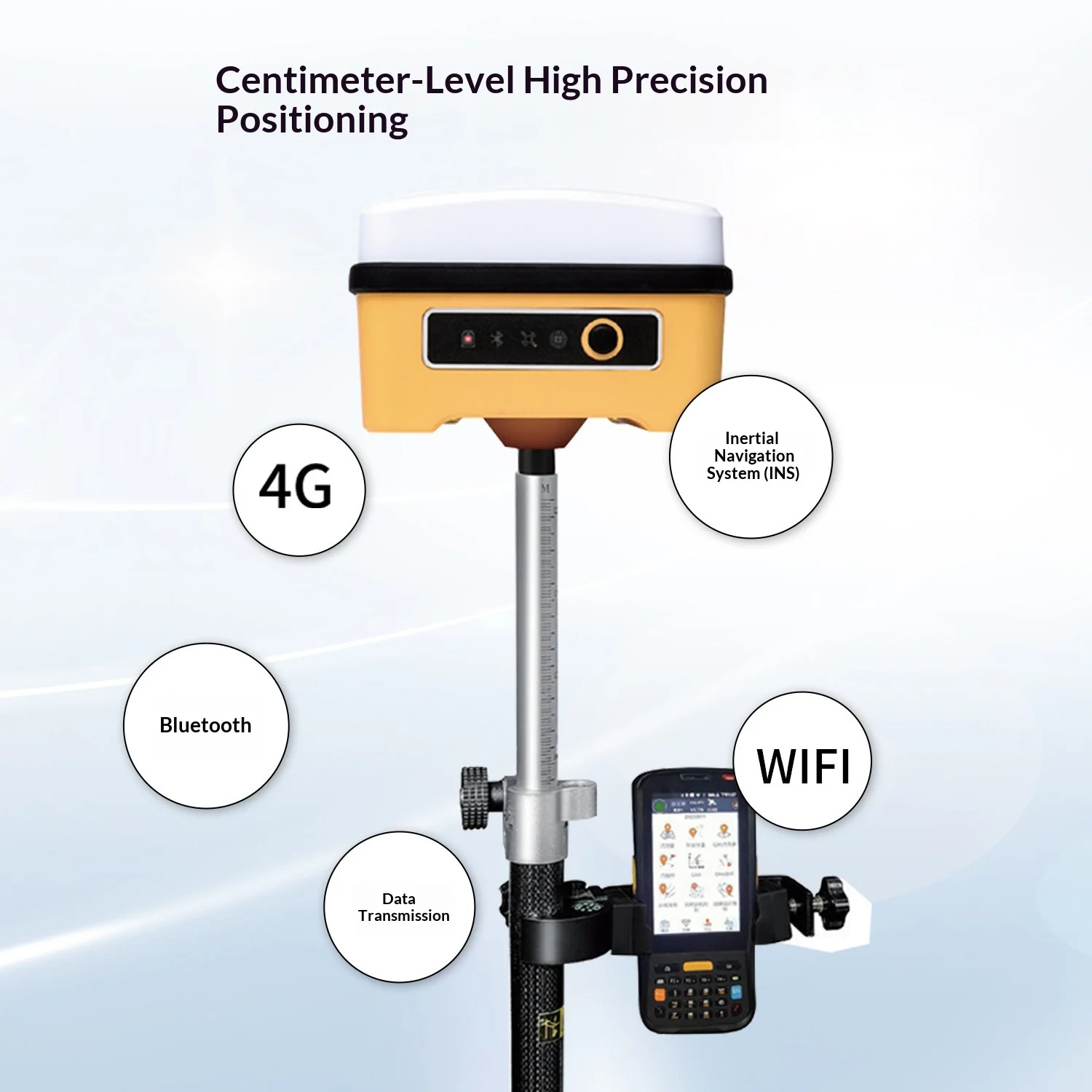 ICEGPS RTK C10 High-Precision Full-Band Surveying Instrument