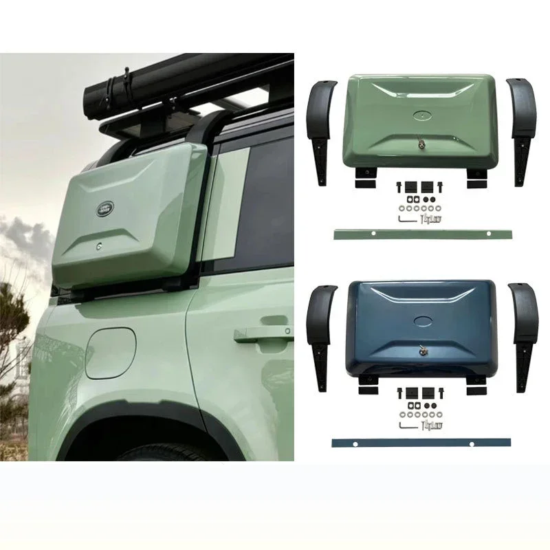 For Land Rover Defender 90/110 2020 2021 2022 2023 Auto Accessories Car Side Storage Luggage Box Roof Rack Bag